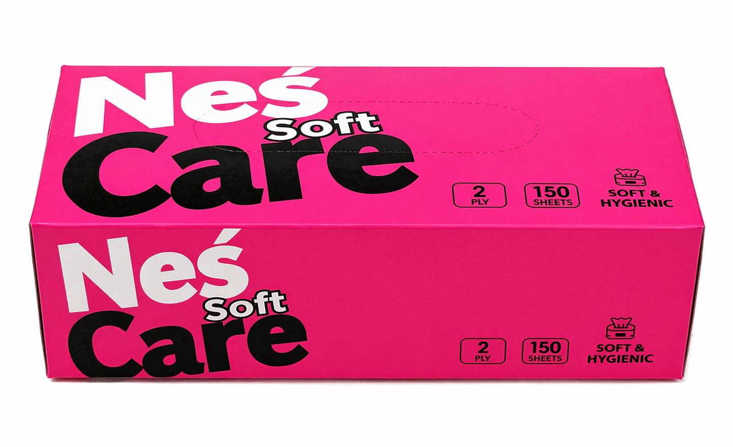 Ultra Soft Car Facial Tissue Box – Premium Car Tissue Paper for Dashboard, Seat Pocket & Console Use Sheets 75 Cartoon PKG 72