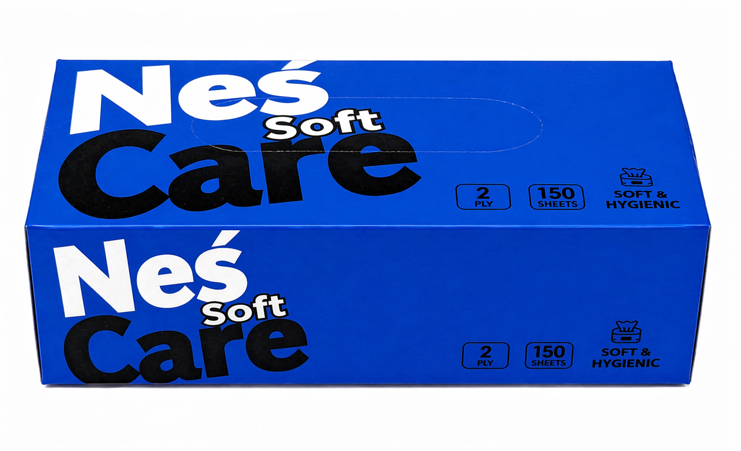 Ultra Soft Car Facial Tissue Box – Premium Car Tissue Paper for Dashboard, Seat Pocket & Console Use Sheets 75 Cartoon PKG 72
